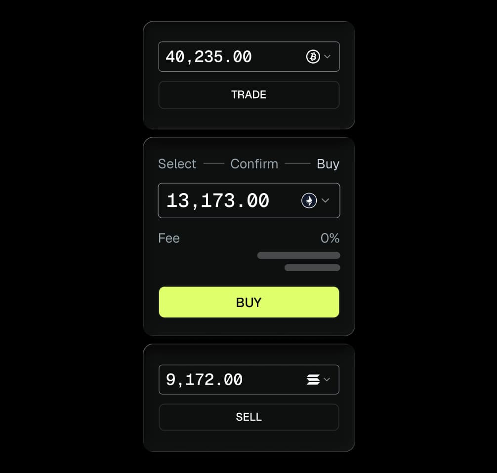 Instant Buy/Sell